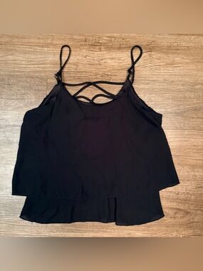 Deb Black Strappy Halter Camisole